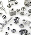 Indian Silver Beads,Silver Beads Jewellery,Silver Beads Spacers, Silver Bead Caps,Silver Toggles ,Silver Findings